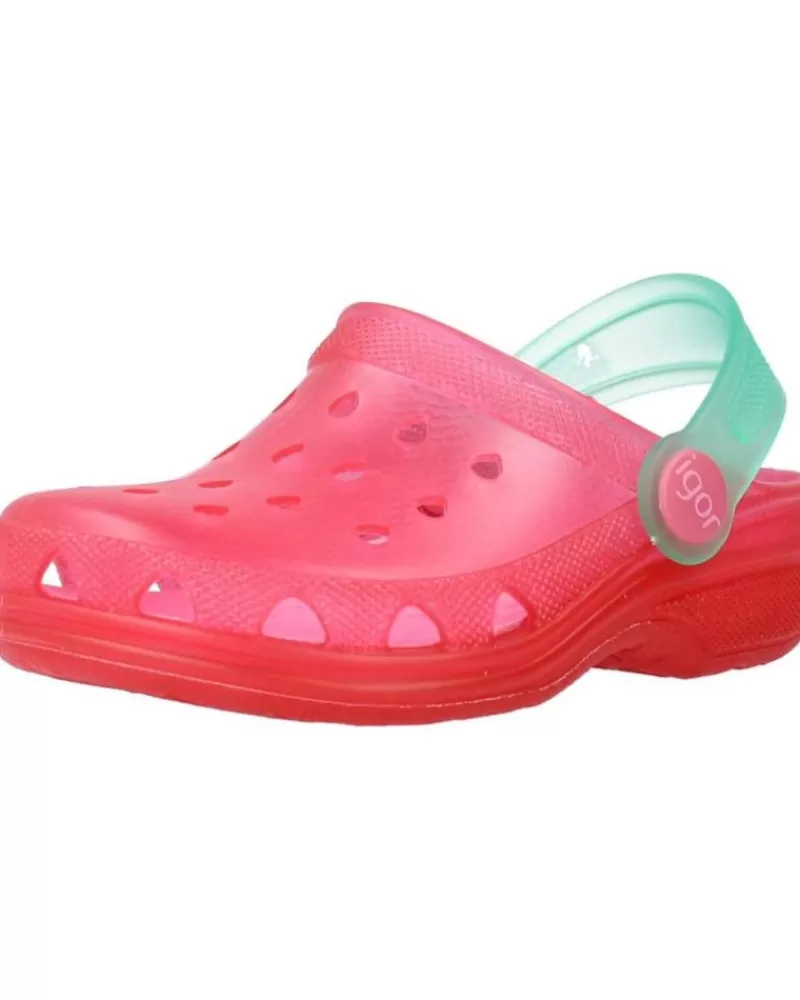 Girl IGOR Clogs-Girl Clogs S10116 Rosa