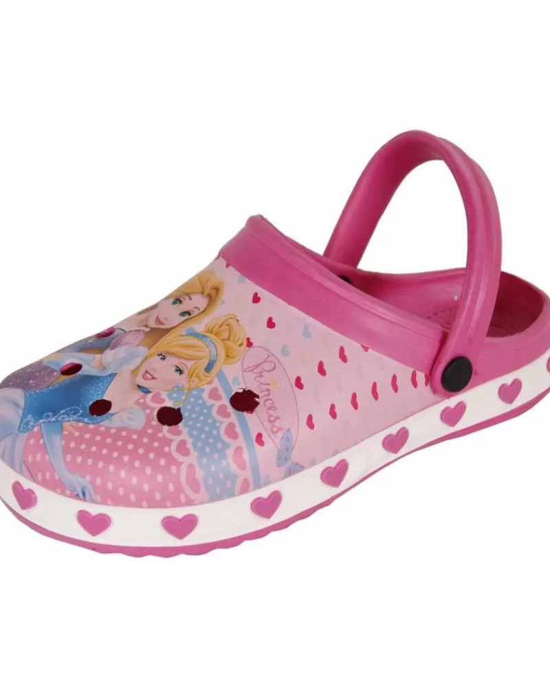Girl DISNEY Clogs-Girl Clogs Princesas Wd7887 White-Pink