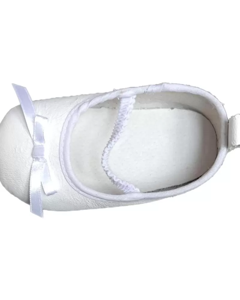 Girl COLORES Flat Shoes-Girl Flat Shoes Bailarinas 128692-B Blanco