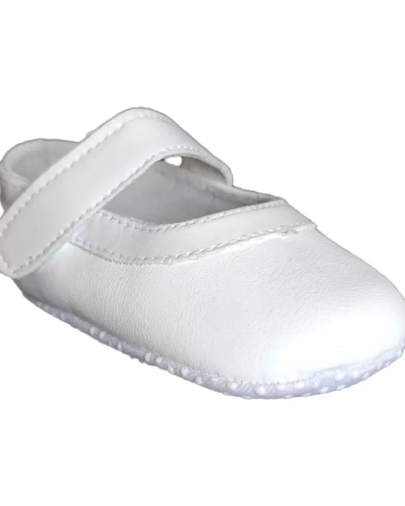 Girl COLORES Flat Shoes-Girl Flat Shoes Bailarinas 12994 Blanco