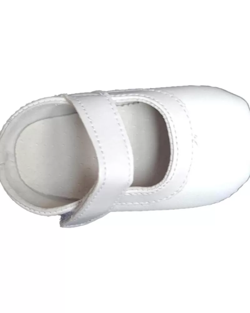 Girl COLORES Flat Shoes-Girl Flat Shoes Bailarinas 12994 Blanco
