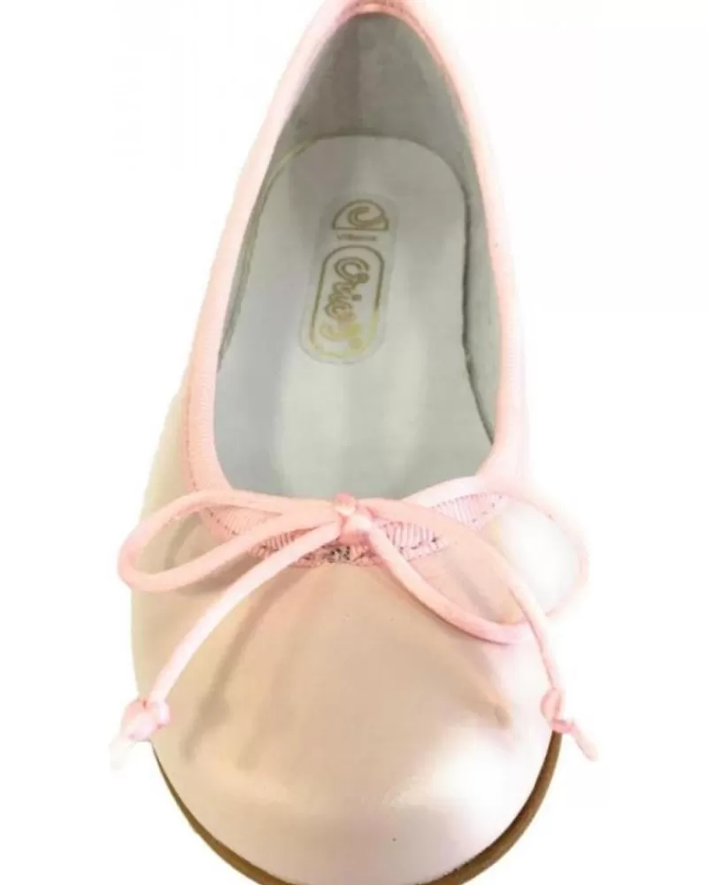 Girl CRIOS Flat Shoes-Girl Flat Shoes 49-166 Bailarina Rosa