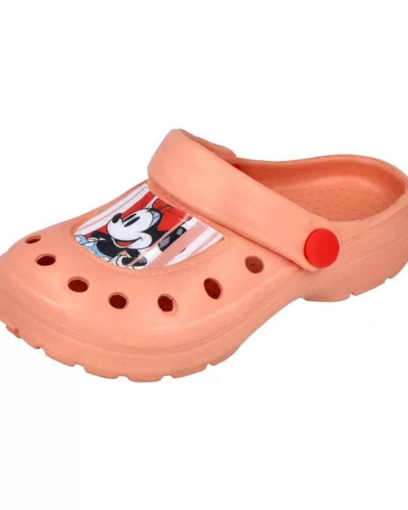 Girl BUBBLE BOBBLE Clogs-Girl Flip Flops Bubble Kids Wd14189 Zuecos Playa Nina Rosa