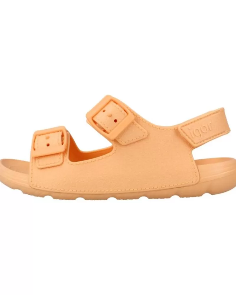 Girl IGOR Flip Flops-Girl Flip Flops S10298 Naranja