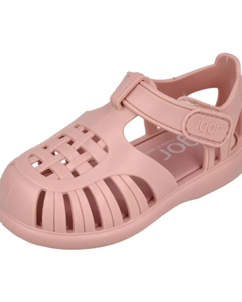 Girl IGOR Flip Flops-Girl Flip Flops Tobby Solid Sandalias Cangrejeras