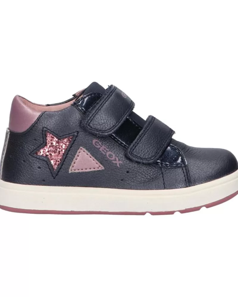 Girl GEOX Trainers-Girl B254Ca 044Aj B Biglia Girl C0965 Navy-Dk Pink