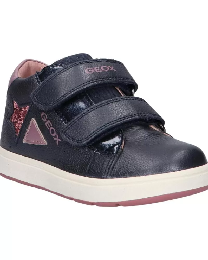 Girl GEOX Trainers-Girl B254Ca 044Aj B Biglia Girl C0965 Navy-Dk Pink