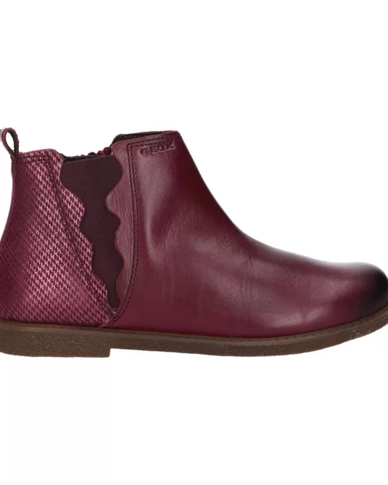 Girl GEOX Shoes-Girl J044Ea 043Ma J Shawntel Girl C8017 Prune