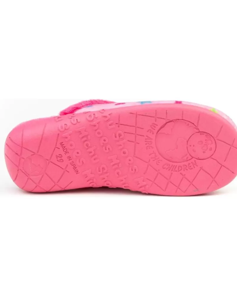Girl ANGELITOS House Slipers-Girl House Slipers Pantufla Unicornio 134 Rosa