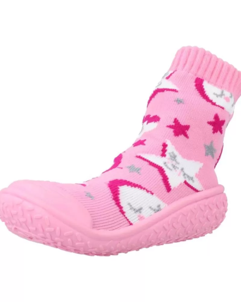 Girl CHICCO House Slipers-Girl House Slipers Morbidotti Rosa