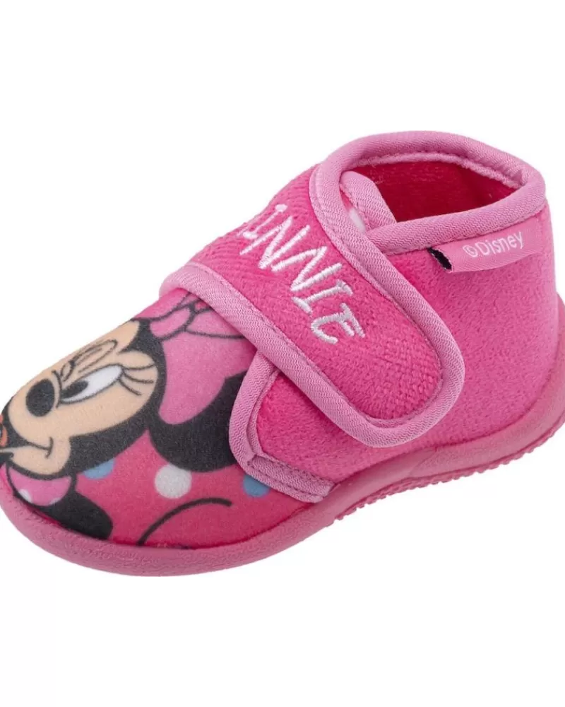 Girl CHICCO House Slipers-Girl House Slipers Zapatilla Loreto 110 Fucxia Minnie Te