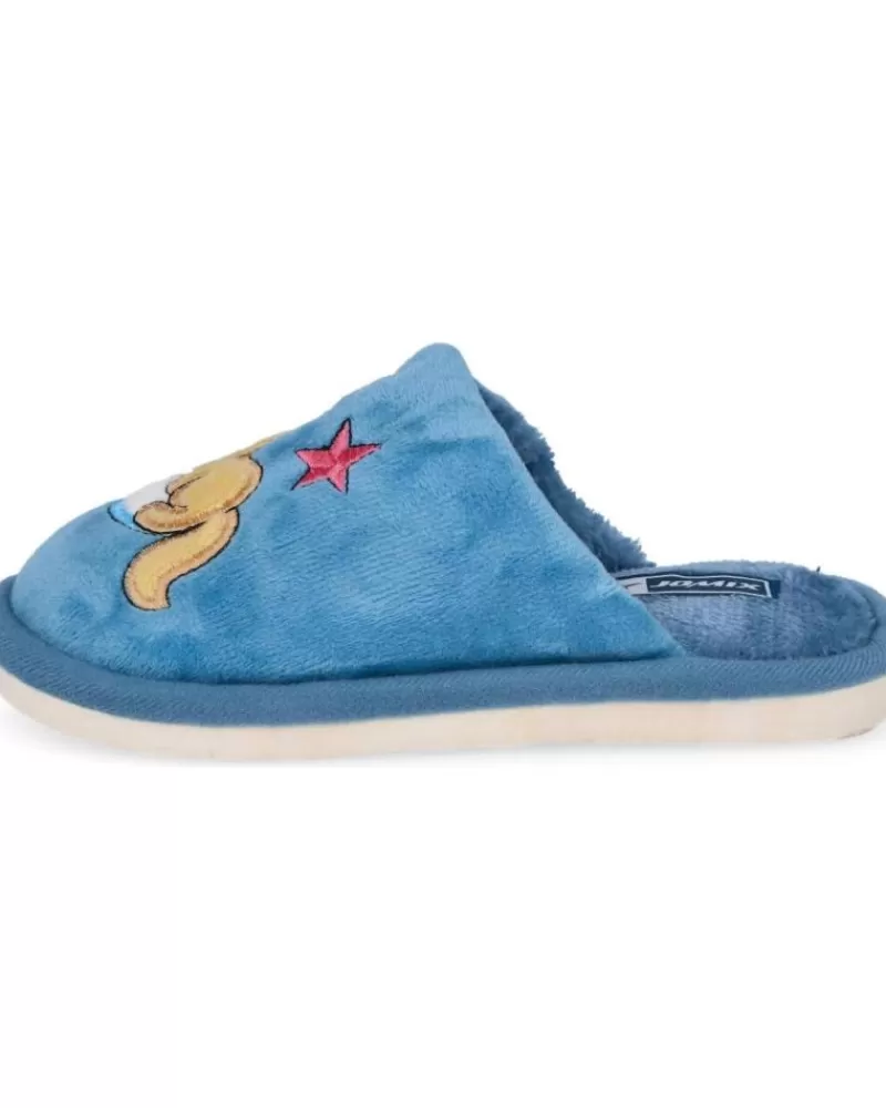 Girl L&R SHOES House Slipers-Girl House Slipers L&R Shoes Lr Shoes Mb7251 Zapatillas De Casa Nin Celeste