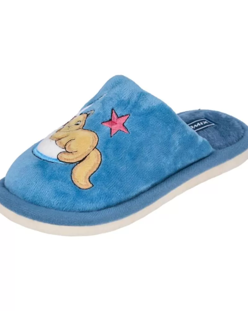 Girl L&R SHOES House Slipers-Girl House Slipers L&R Shoes Lr Shoes Mb7251 Zapatillas De Casa Nin Celeste