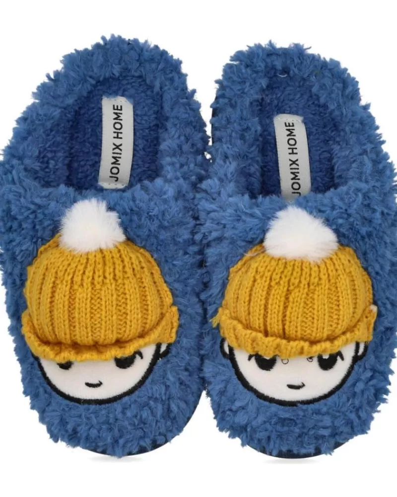 Girl L&R SHOES House Slipers-Girl House Slipers L&R Shoes Lr Shoes Mb8617 Zapatillas De Casa Nin Azul