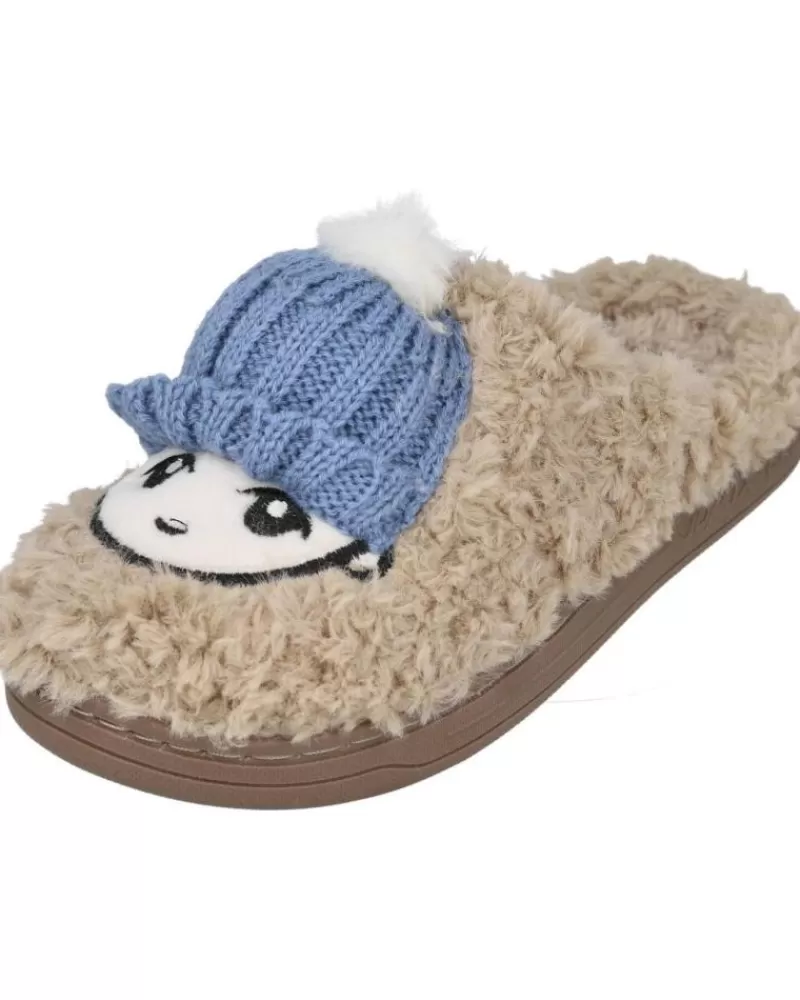 Girl L&R SHOES House Slipers-Girl House Slipers L&R Shoes Lr Shoes Mb8617 Zapatillas De Casa Nin Beige