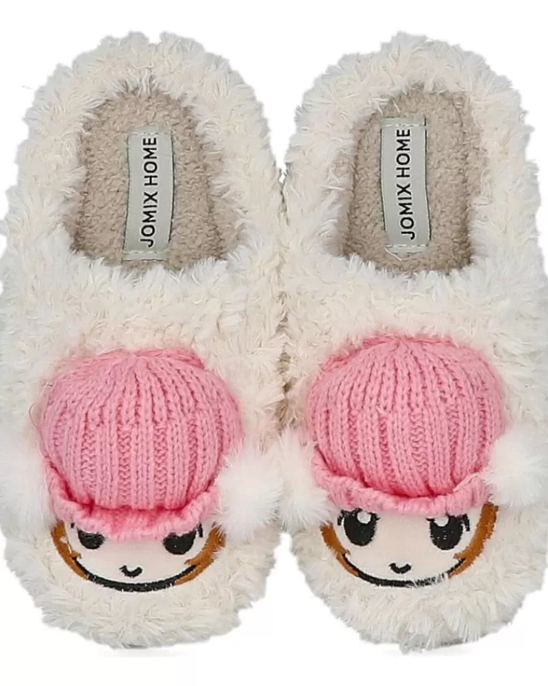 Girl L&R SHOES House Slipers-Girl House Slipers L&R Shoes Lr Shoes Mb8617 Zapatillas De Casa Nin Blanco