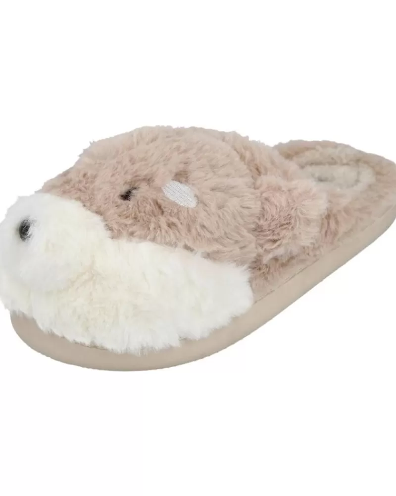 Girl L&R SHOES House Slipers-Girl House Slipers L&R Shoes Lr Shoes Mb8742 Zapatillas Casa Ninos Beige
