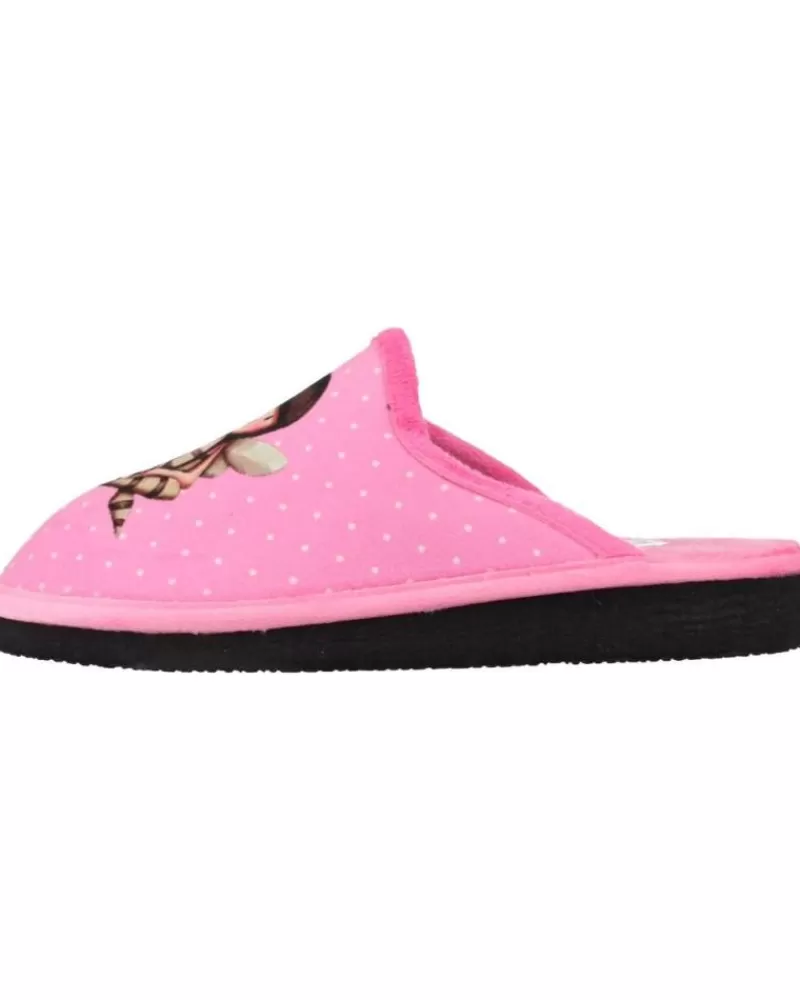Girl OTRAS MARCAS House Slipers-Girl House Slipers 702Hadamuda Rosa