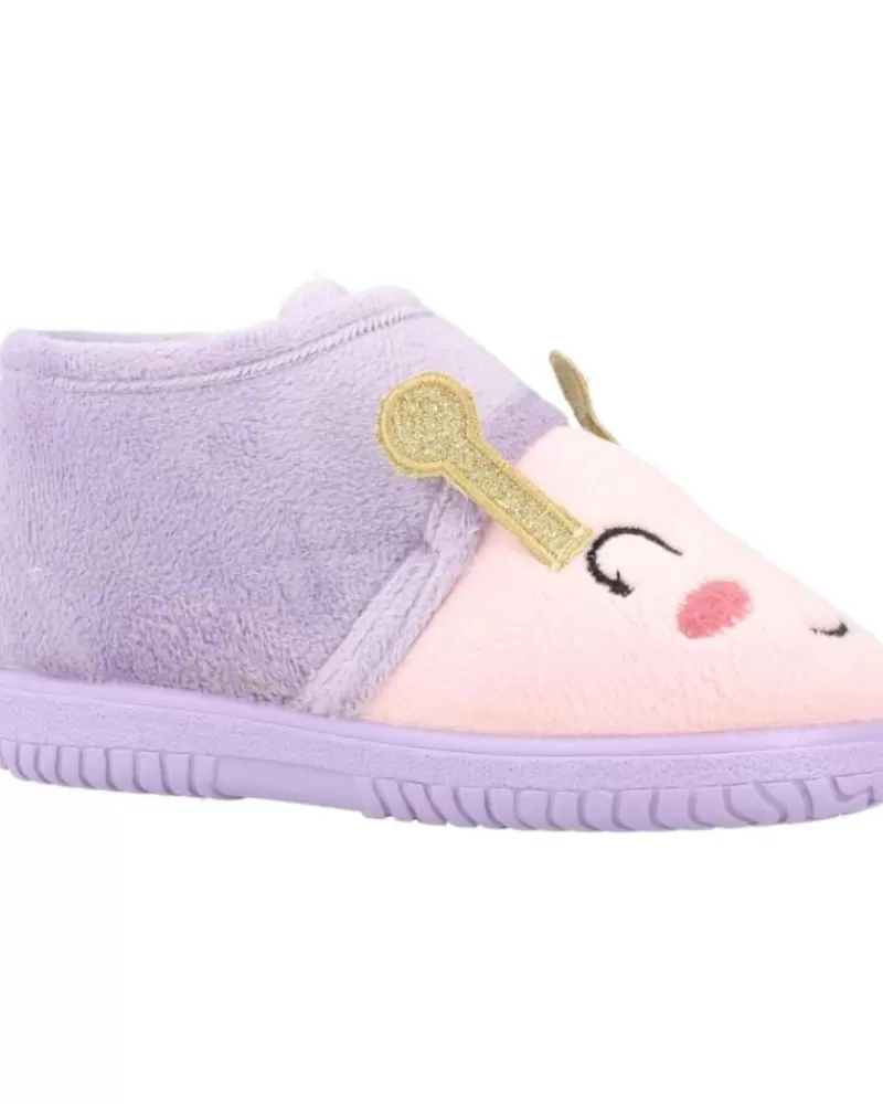 Girl VICTORIA House Slipers-Girl House Slipers 105119V Violeta