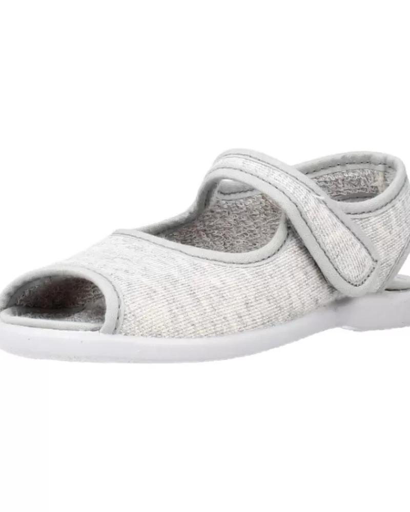 Girl VUL-LADI House Slipers-Girl House Slipers 3106 692 Gris