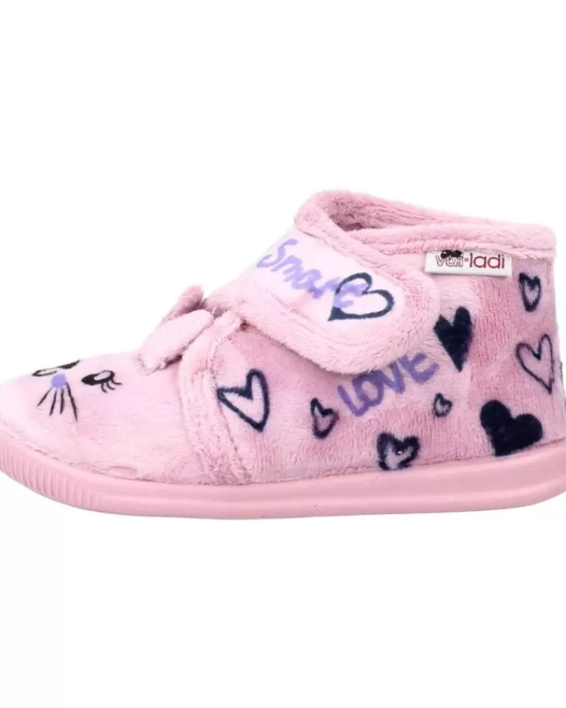 Girl VUL-LADI House Slipers-Girl House Slipers 3121 140 Rosa