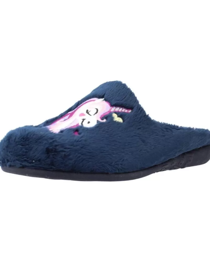 Girl VUL-LADI House Slipers-Girl House Slipers 5219 123 Azul