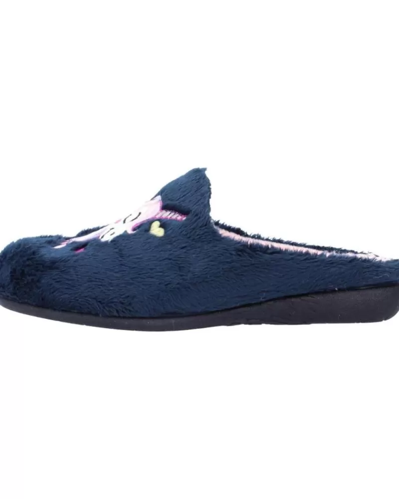 Girl VUL-LADI House Slipers-Girl House Slipers 5219 123 Azul