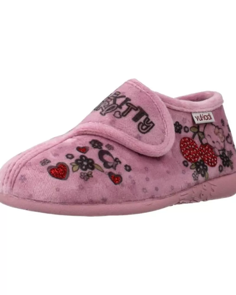 Girl VUL-LADI House Slipers-Girl House Slipers 5237 140 Rosa