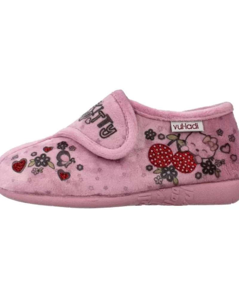 Girl VUL-LADI House Slipers-Girl House Slipers 5237 140 Rosa