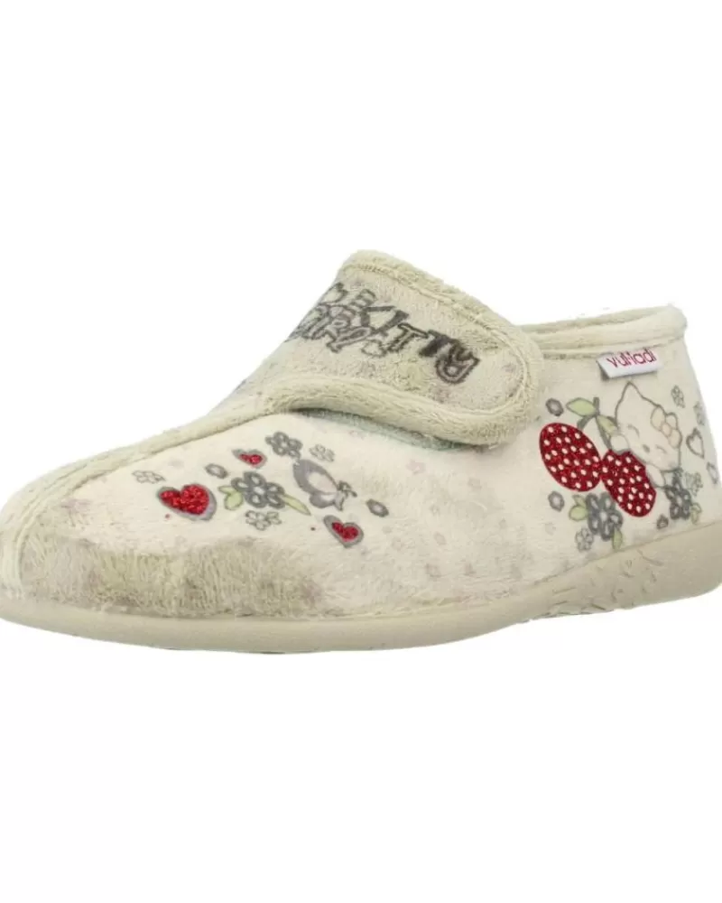 Girl VUL-LADI House Slipers-Girl House Slipers 5237 140 Verde