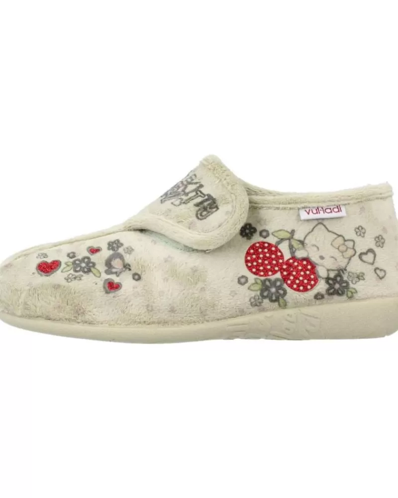 Girl VUL-LADI House Slipers-Girl House Slipers 5237 140 Verde
