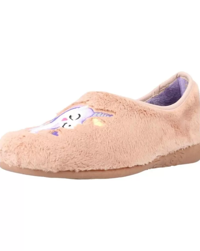 Girl VUL-LADI House Slipers-Girl House Slipers 5250 123 Beis