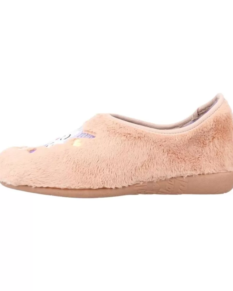 Girl VUL-LADI House Slipers-Girl House Slipers 5250 123 Beis