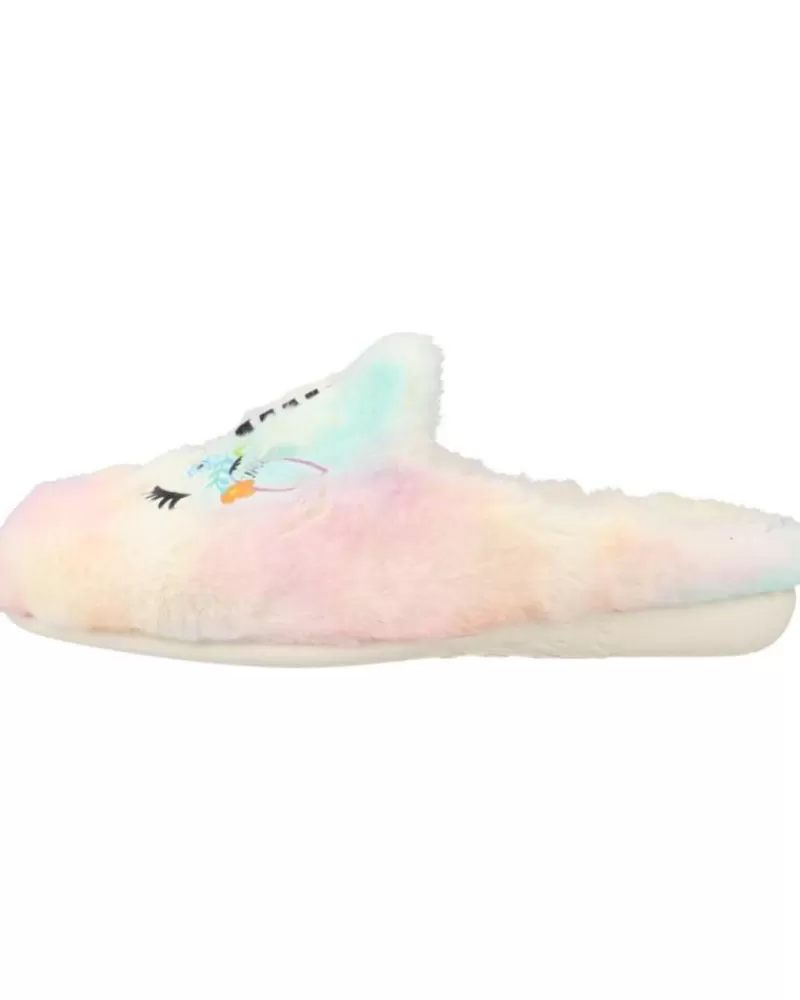 Girl VUL-LADI House Slipers-Girl House Slipers Roc Multicolor