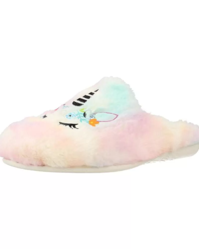Girl VUL-LADI House Slipers-Girl House Slipers Roc Multicolor