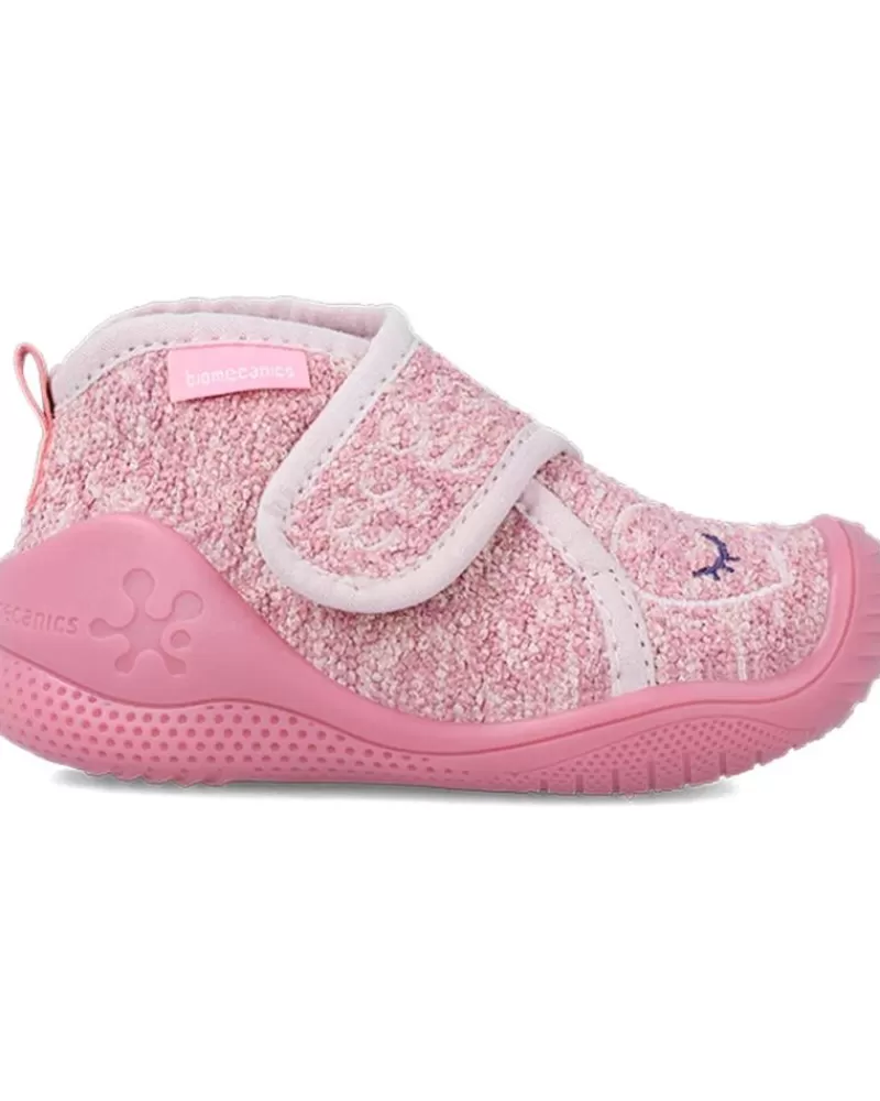 Girl BIOMECANICS Infant-Girl Infant Pantufla Biohome Buho 231294-B Rosa