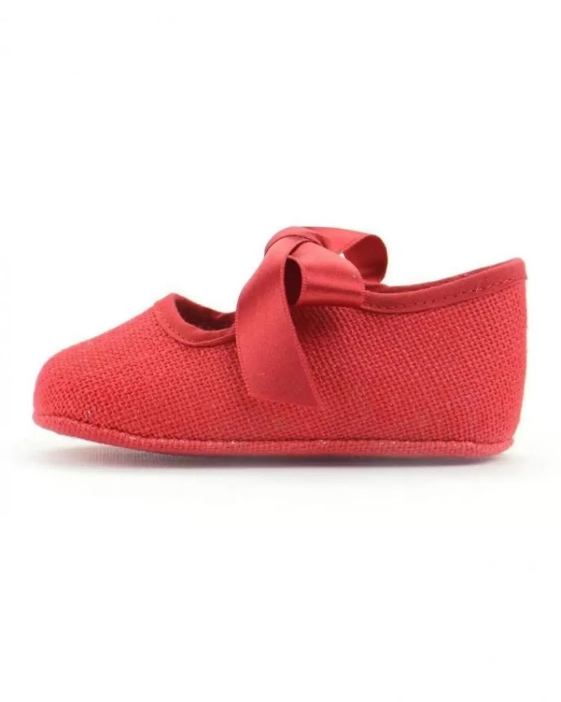 Girl CHUCHES Infant-Girl Infant Mercedes Lazo Lino Rojo