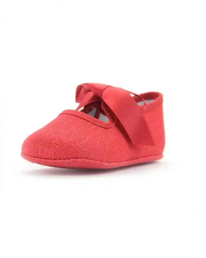 Girl CHUCHES Infant-Girl Infant Mercedes Lazo Lino Rojo