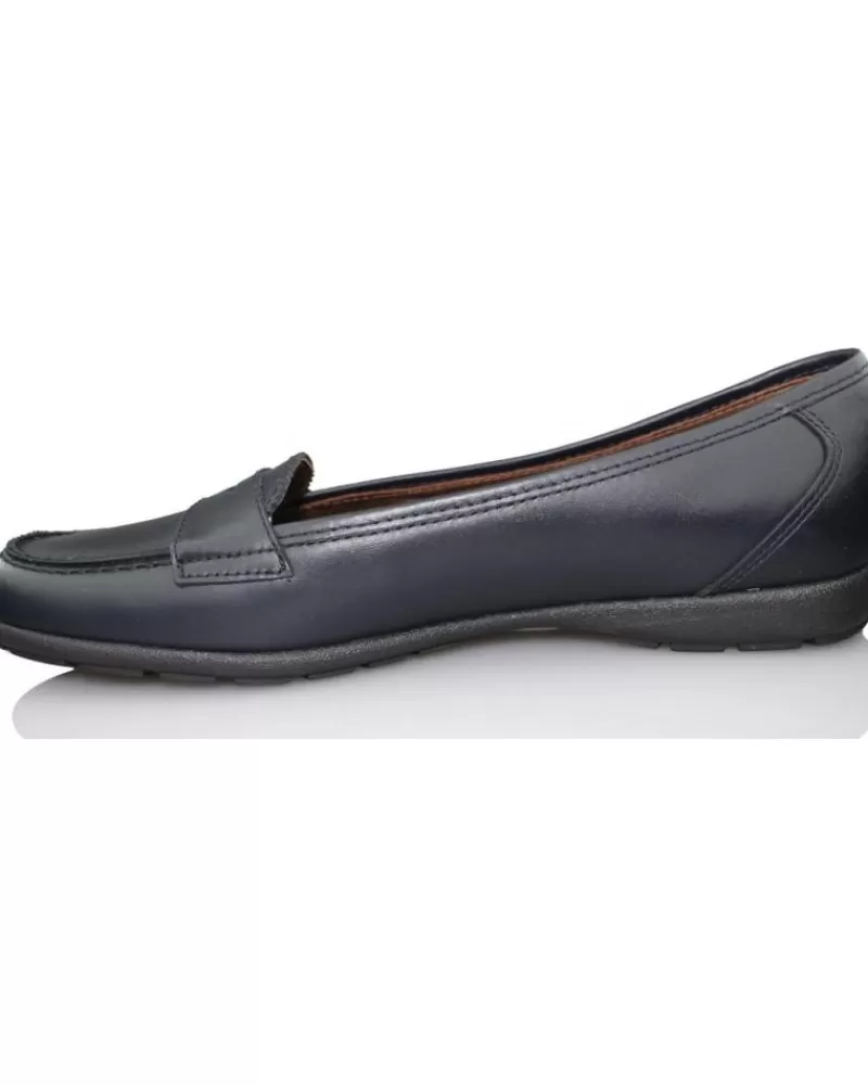 Girl PABLOSKY Moccasins-Girl Mocasines Alba Manoletina Nina Colegial Comodo Azul