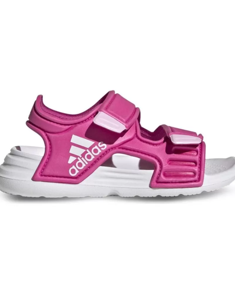 Girl ADIDAS Flip Flops-Girl Sandals Sandalias Altaswim I Rosa Fucsia Multi