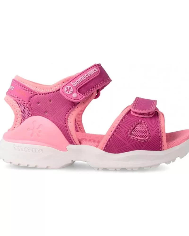 Girl BIOMECANICS Sandals-Girl Sandals Sandalia 222261 Biotrek Fucsia