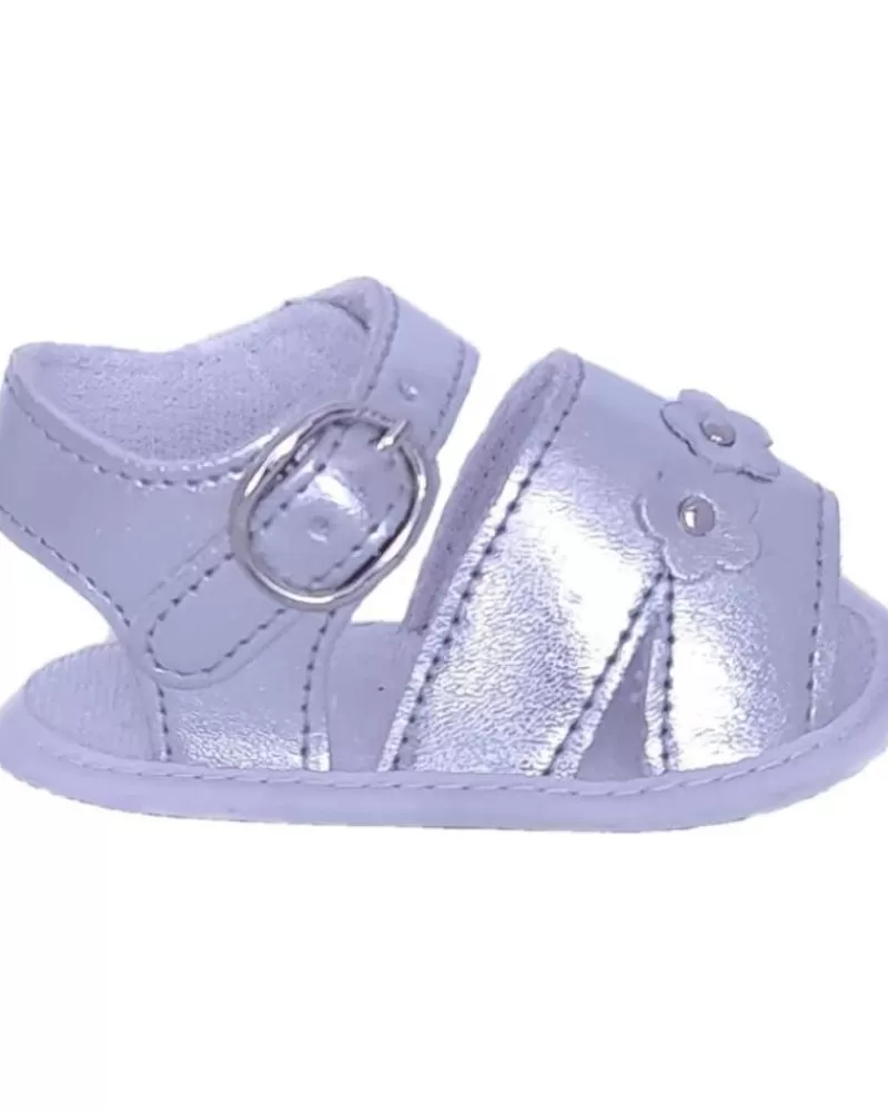 Girl COLORES Infant-Girl Sandals Bebe 1210175 Metalico