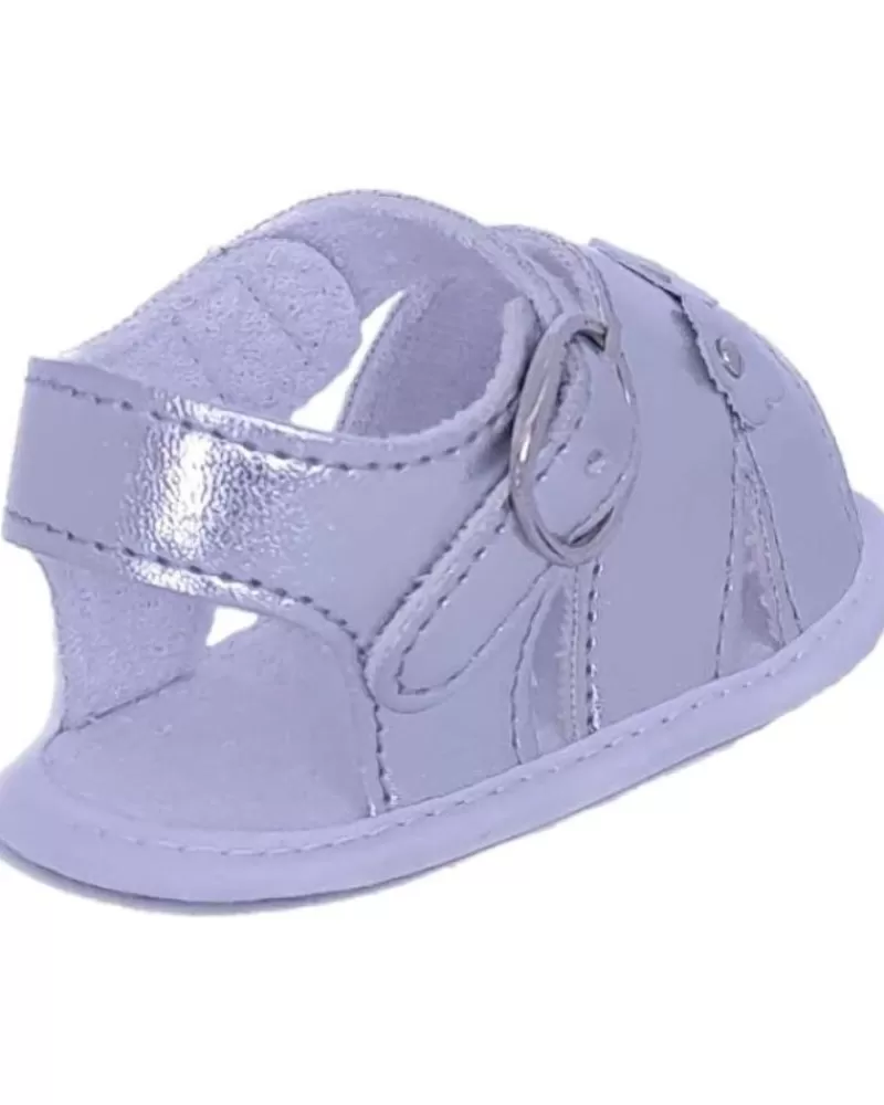 Girl COLORES Infant-Girl Sandals Bebe 1210175 Metalico