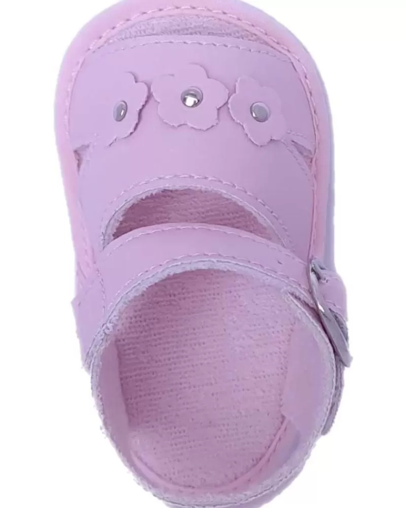 Girl COLORES Sandals-Girl Sandals Bebe 1210175 Rosa
