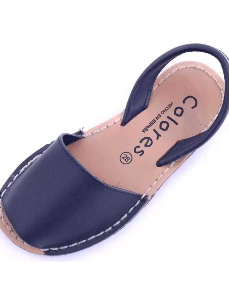 Girl COLORES Sandals-Girl Sandals Sandalias 201 Azul
