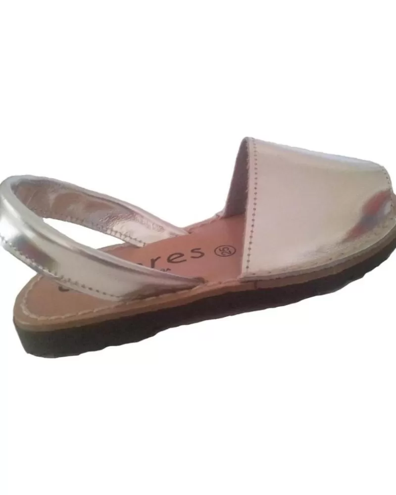 Girl COLORES Sandals-Girl Sandals Sandalias 201 Metalico