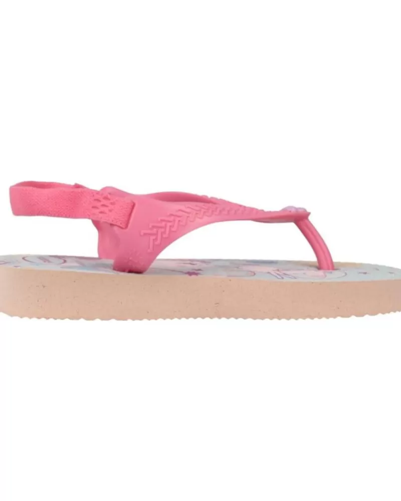 Girl HAVAIANAS Flip Flops-Girl Sandals Baby Peppa Pig Rosa