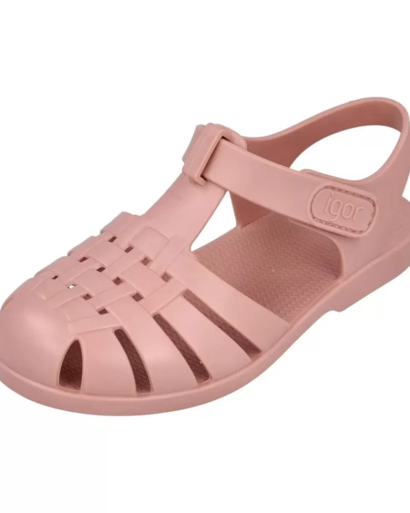 Girl IGOR Flip Flops-Girl Sandals Clasica Velcro Sandalias Cangrejer