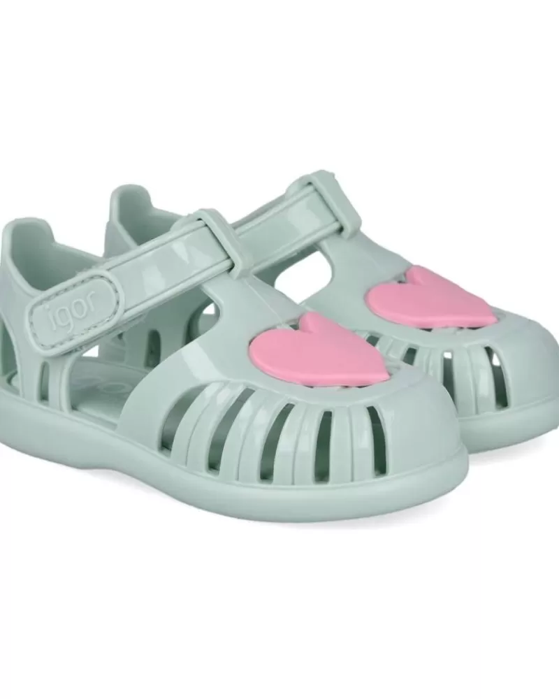 Girl IGOR Flip Flops-Girl Sandals Tobby Gloss Sandalias De Playa Par
