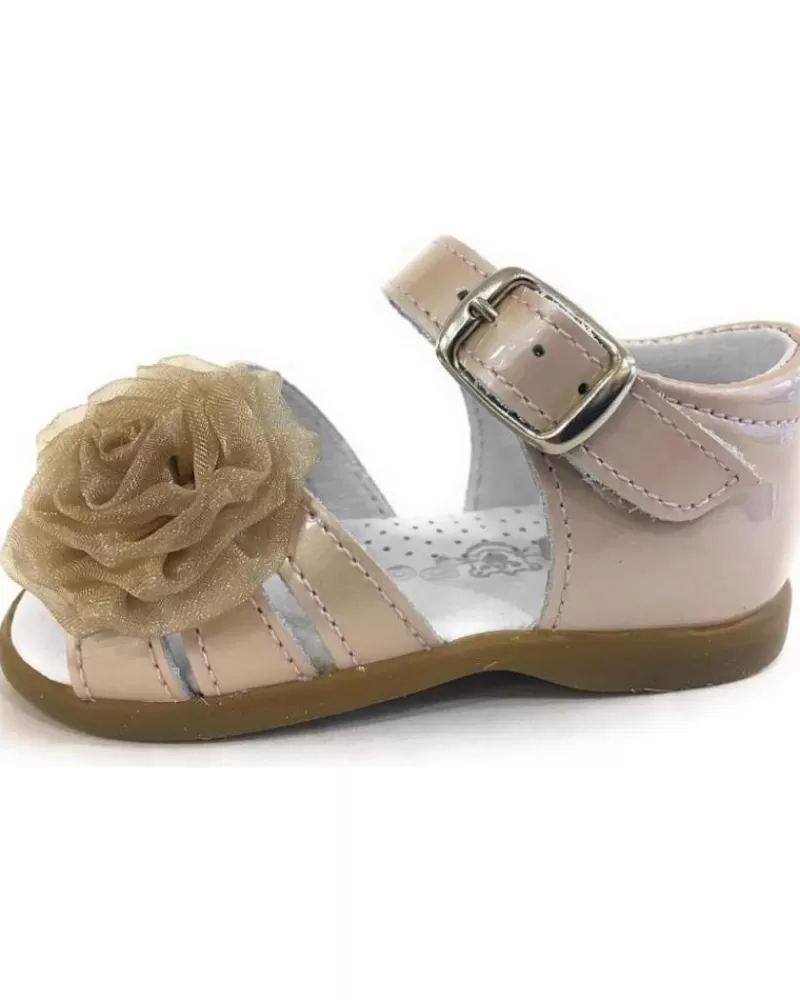 Girl OTRAS MARCAS Sandals-Girl Sandals H 3569 Beige